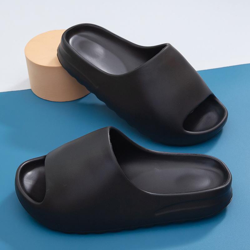 

Мужские сандалии, уличные тапочки с толстой подошвой, пара облачных мягких женских тапочек с толстой подошвой 44-45