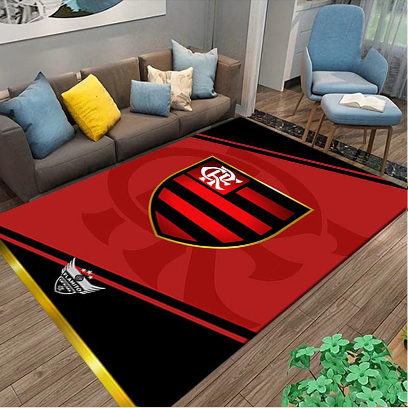 1pc Office Carpet, Rangers FC Chair Rug, Living Room Printed Area Rug, Home Chair Floor Mat