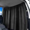 Car Interior Sunshade Curtains: Rear Seat Privacy & Light Blocking Partition for RVs