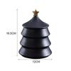 ZISIZ Christmas Tree Enamel Storage Jar