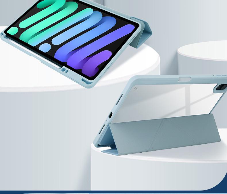 2022 OPPOpad 10.3-inch Acrylic Drop-proof Tri-fold Tablet Case