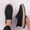 Herren Atmungsaktive Mesh Slip-On Canvas Schuhe - Leicht, Schnelltrocknend, Geruchshemmend
