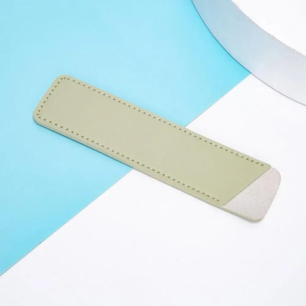 Pen Protection Cover PU Leather Leather Pencil Bag Holder Handmade Soft Vintage Pen Sleeve Pouch Exquisite Accessories