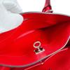 LOUIS VUITTON City Steamer PM Handbag Calfskin Red Women M53029 Used