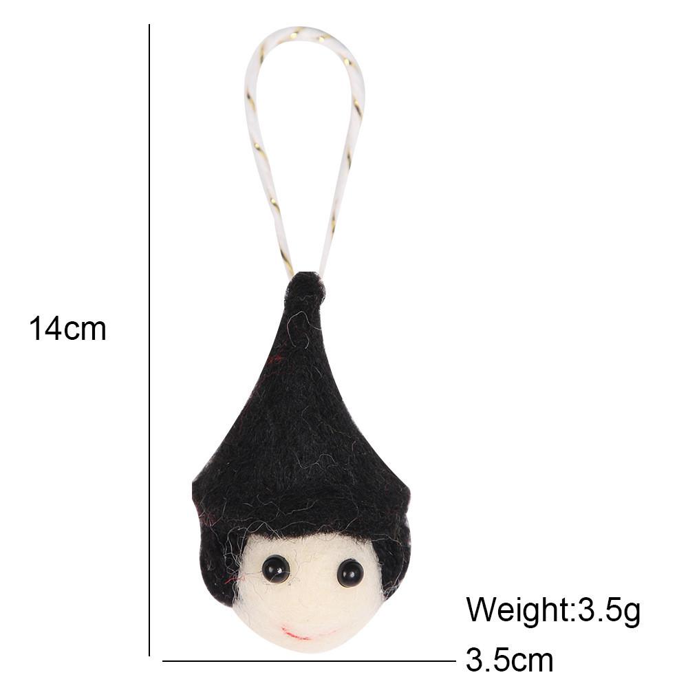 Mini Decorative Christmas Figures In Soft Fabric Stylish Ornaments Celebrations For