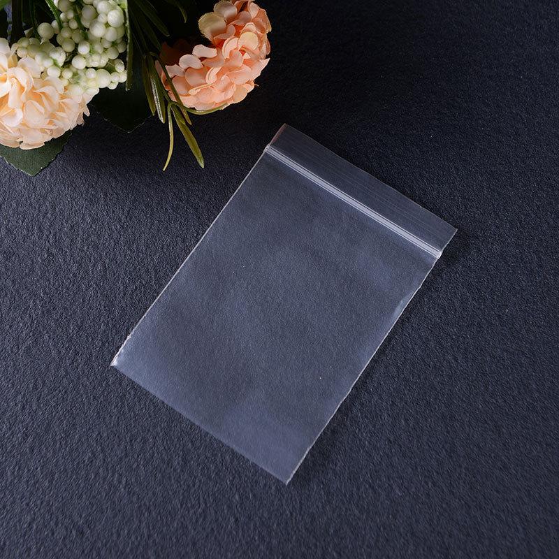Thickened Transparent PE Self-Sealing Bag for Food, Clothing, Jewelry, and Dustproof Packaging