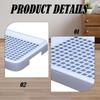 Litter Box Portable Toilet with Double Layer Grid Guinea Pig Tray Potty for Small Animals