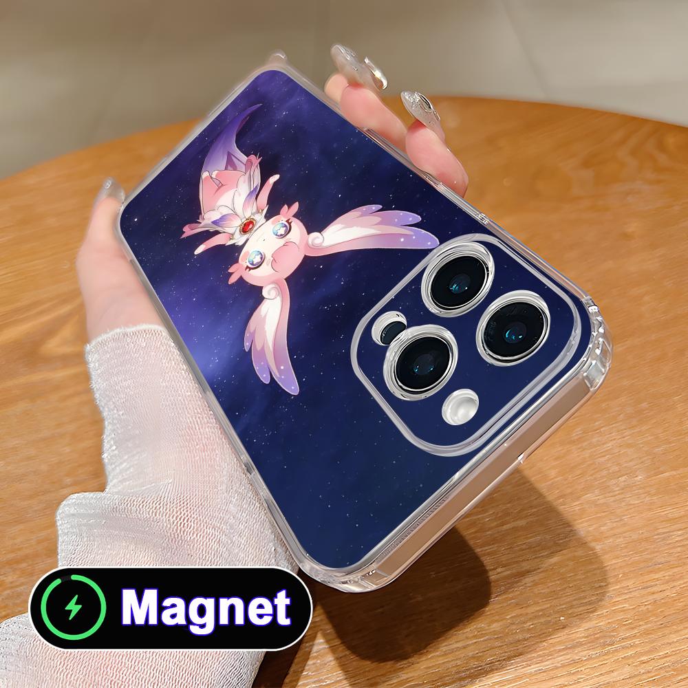 HSR Mem Clear TPU Magsafe Mobile Phone Case for iPhone 17 16 15 14 13 12 11 Air Pro Max Plus Mini Colorful Cover