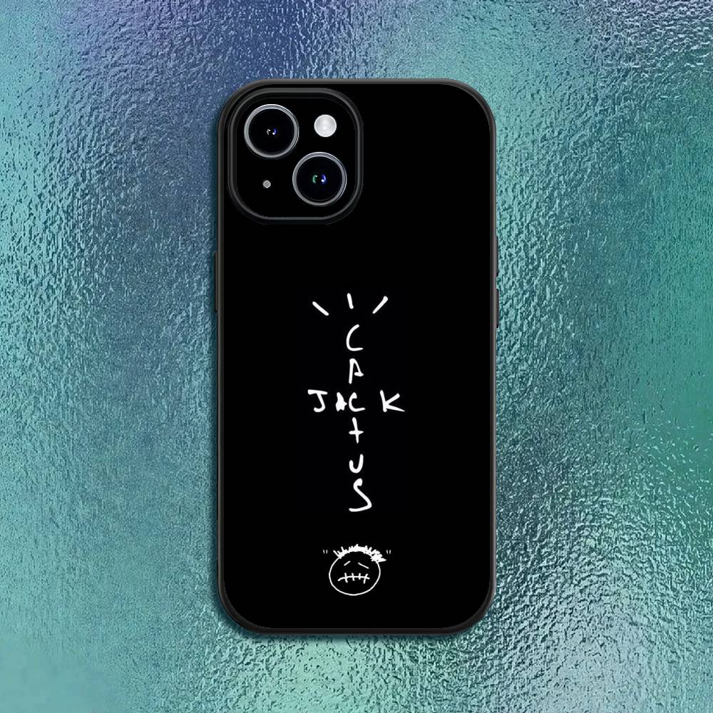 

Travis Scott Cactus Jack Phone Case For iPhone 17 16 15 11 12 14 13 Pro Max Mini X XS XR 7 Plus 17E Shockproof Silicone Cover iPhone XR