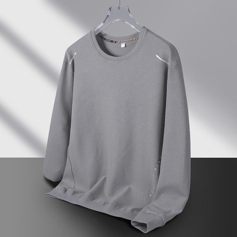 Mens Fall Hooded Sweatshirt Casual Printed Round Neck Long Sleeve Top 40.08