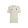 Men's Originals Mrc Tee Brand Logo Printing Round Neck Short Sleeve Creamy White T-Shirt HL9277
