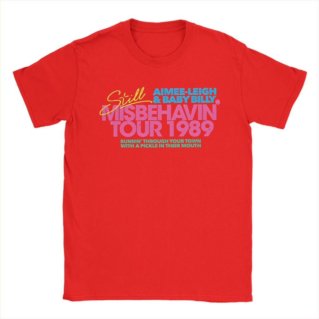 Righteous Gemstones Misbehavin T-Shirts for Men Baby Billy Vintage 100% Cotton Tees O Neck Short Sleeve T Shirt Party merch