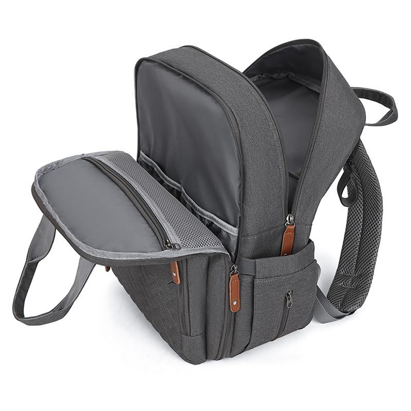 New Multifunctional Mommy Bag, Baby Urine Pad, Insulated Compartment, Baby Backpack, Multi Compartment Large Capacity Mother and Baby Bag