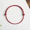 10 Pcs Minimalist DIY Red String Bracelet Adjustable Braid Rope Wristband Couple Jewelry Handmade Woven Bangle Jewelry
