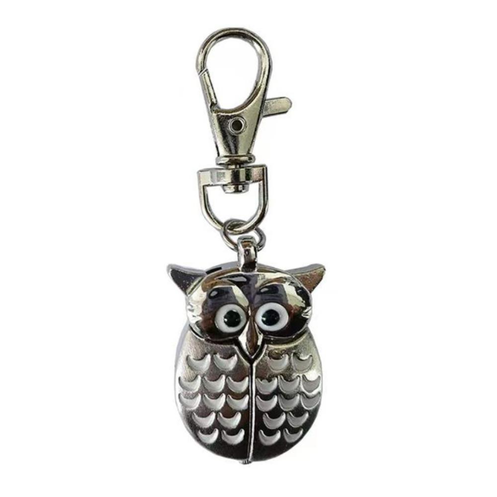 Klassische Taschenuhr Schlüsselanhänger Klapp-Stil Halskettenuhr Neue Hängeuhr Für Unisex Erwachsene Kinder