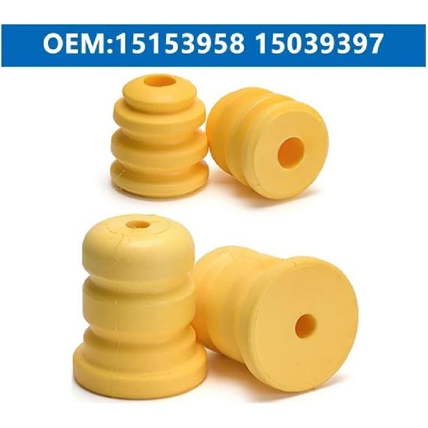 Front Rear Shock Absorber Bump Stop 15153958 15039397 For Cadlc For Chevl Escald Taho Avalanc Suburb Yuko 1500(2pcs Front)