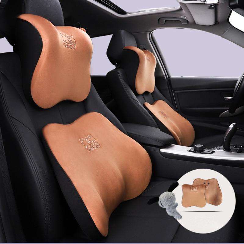 Auto Sitz Kopfstütze Nacken Kissen Auto Rest Schutz Lenden Kissen Kopf Unterstützung Protector Entlasten Müdigkeit Sitz Unterstützt