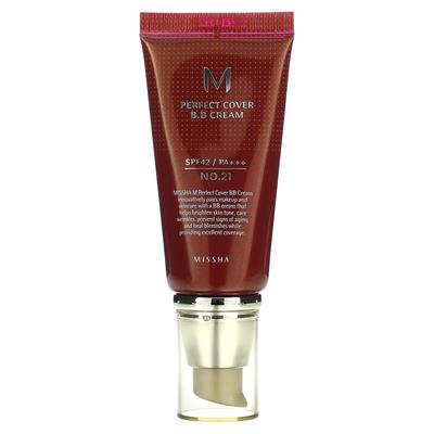 M Perfect Cover BB Cream, LSF 42 PA+++, Nr. 21 Hellbeige, 50ml (1,7 Unzen)