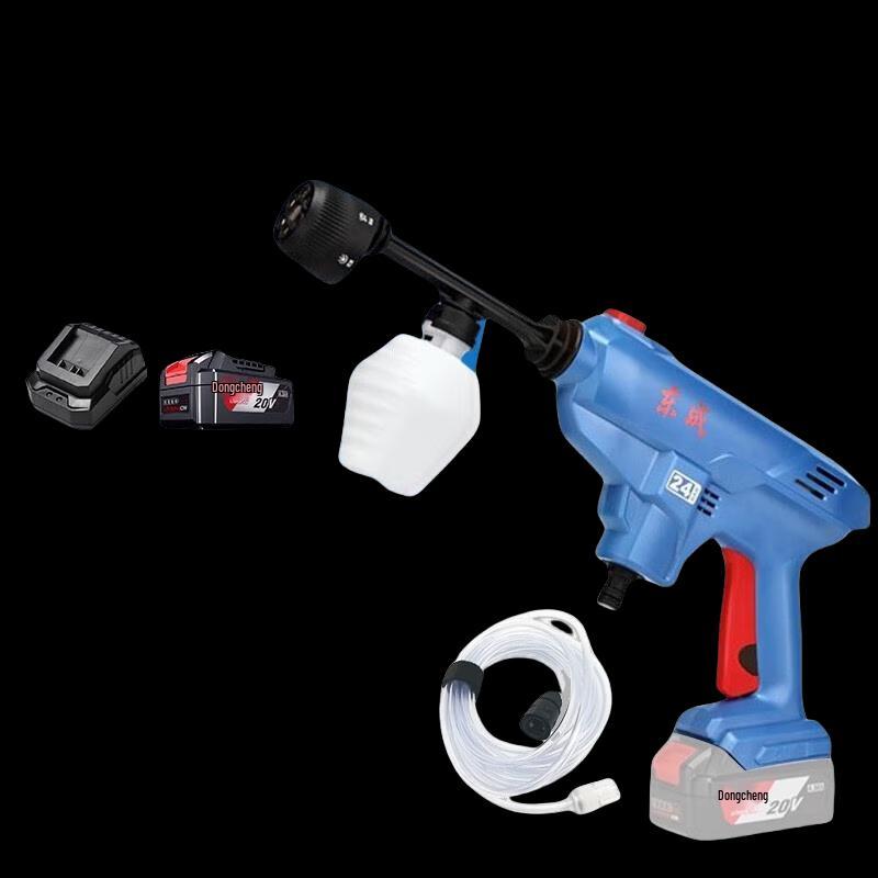 Dongcheng Cordless Lithium High-Pressure Car Washer CN plug (adapter included)
