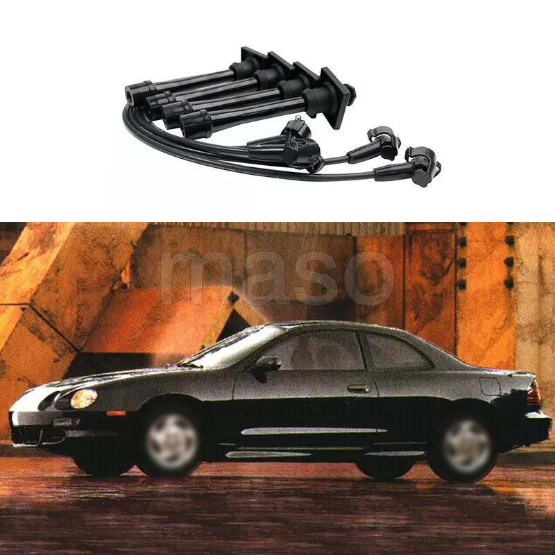 55910  90919-22327 Spark Plug Ignition Wire Fit For Geo Toyota Celica Corolla 1.6L 1.8L 1993-1997  94853682  9485368