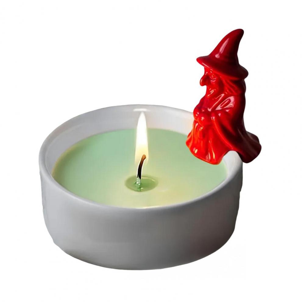 Halloween Kerzenständer Spinnen Kerzenhalter Gruseliger Halloween Harz Kerzenhalter mit Geist Spinnen Kerzenleuchter Gruselige Deko