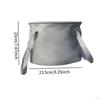Collapsible Bucket Container Portable Multipurpose Lightweight Wash Basin Basket for Boating Fishing