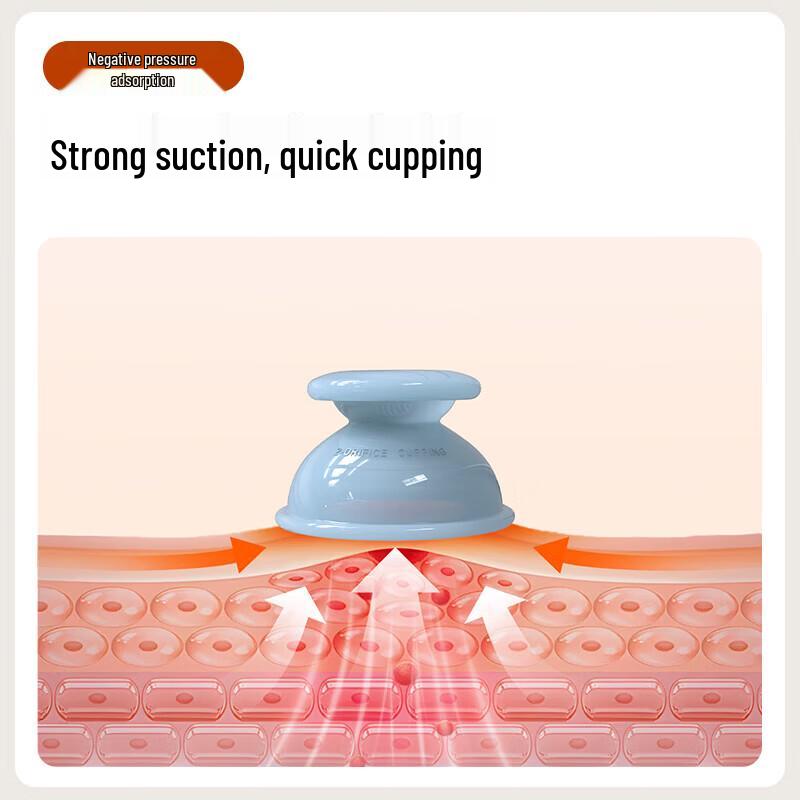 HEZHENG Silicone Fascia Cupping Set