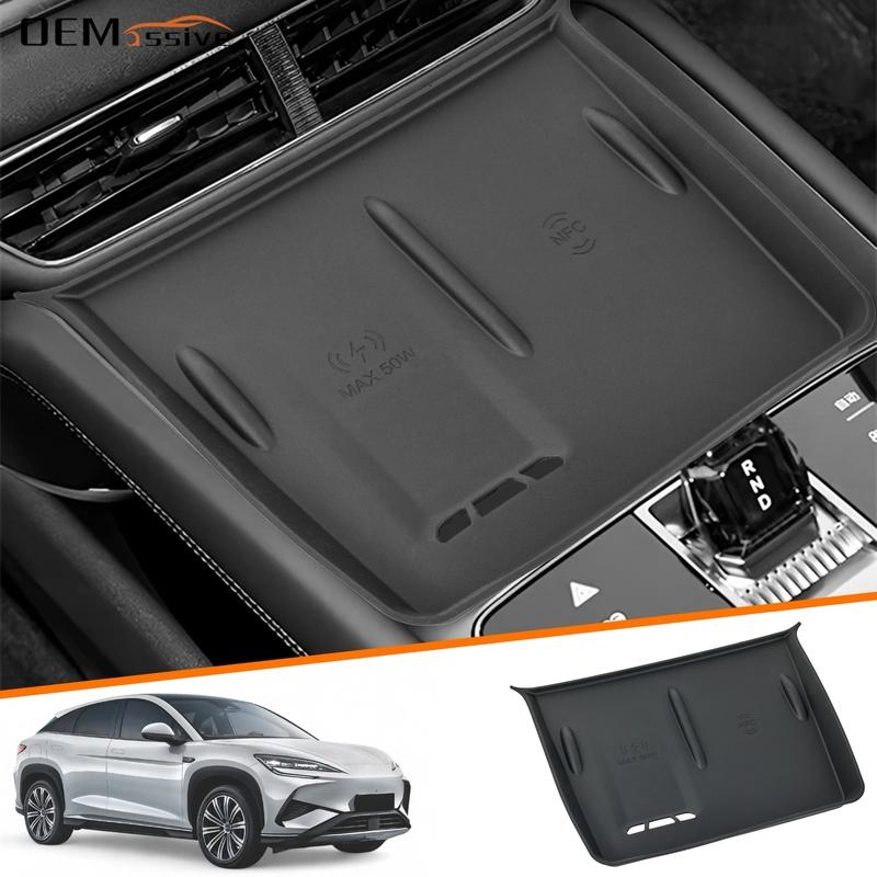 

Car Central Console Tray Protective Pad Wireless Charging Mat Pallet Accessories For BYD Sealion 7 Seal 07 EV 2024 2025 2026