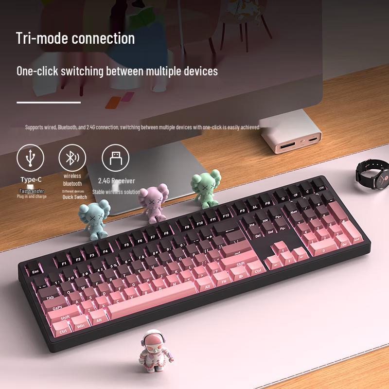 Qianxingzhe Z108 Wired Silent Membrane Keyboard