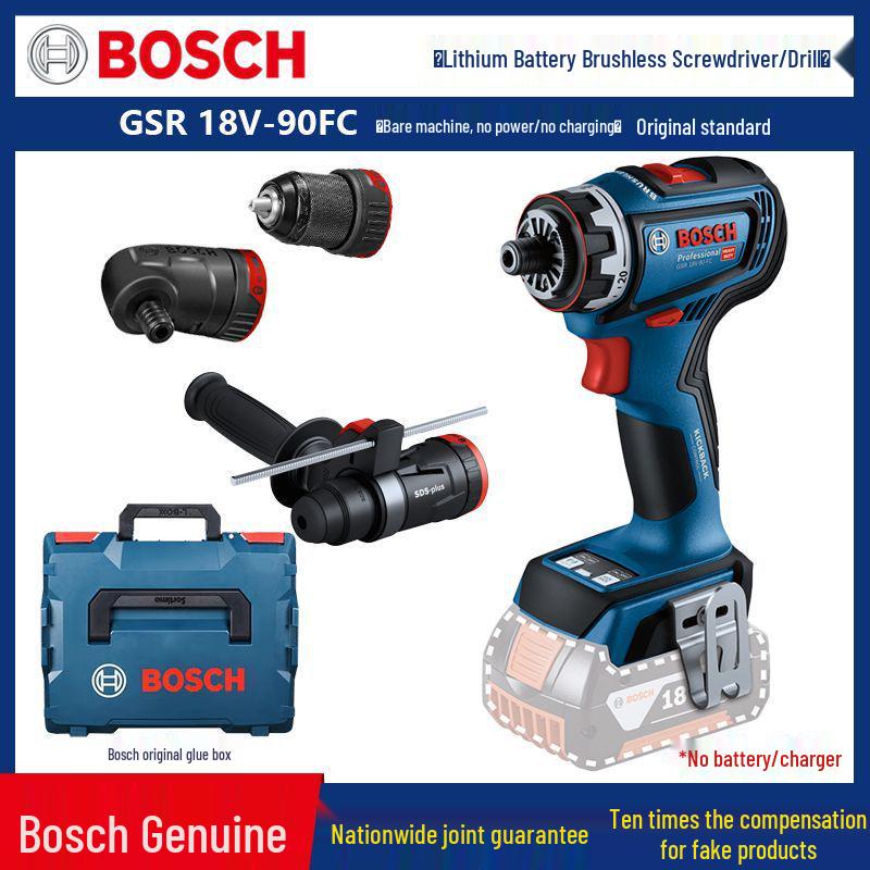 

Bosch GSR18V-90FC Cordless Hammer Drill/Grinder with Quick-Change Chuck