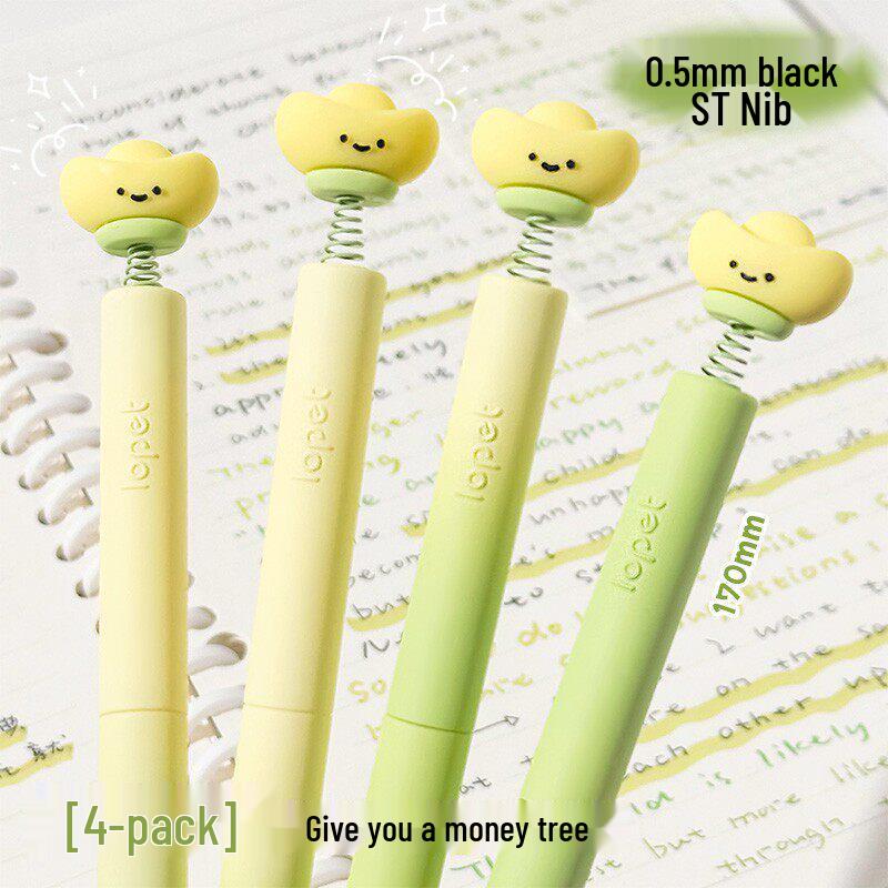 Cloud Twist Black Ink Quick-Dry Smooth Pen for Students