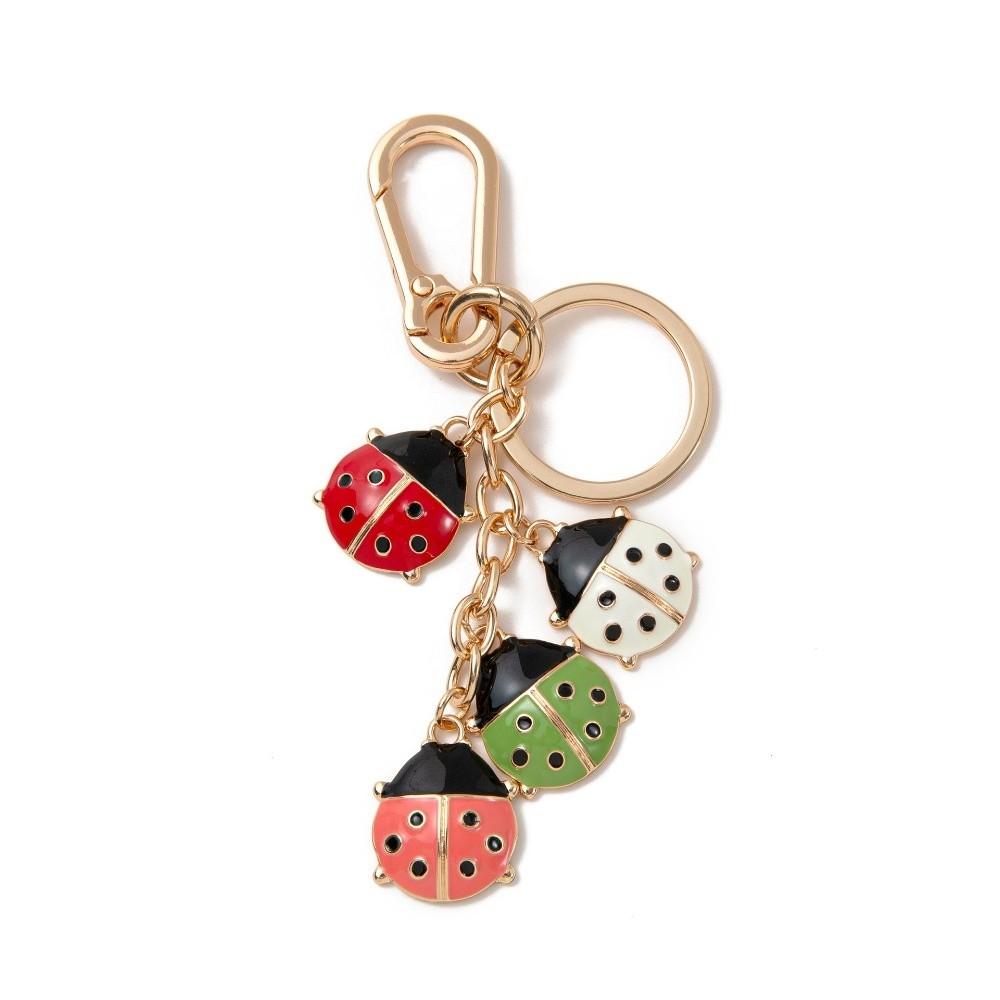 Unique Braided Rope Bag Charm Ladybug Bag Pendant Cute Small Fish Key Chain  Gift Ladybug