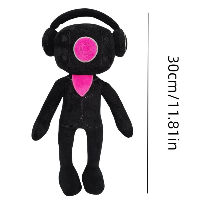 

Плюшевая игрушка Человек-Скибиди Туалет Аудио Женщина Мультяшный Плюшевый Домашний Декор Детские Подарки