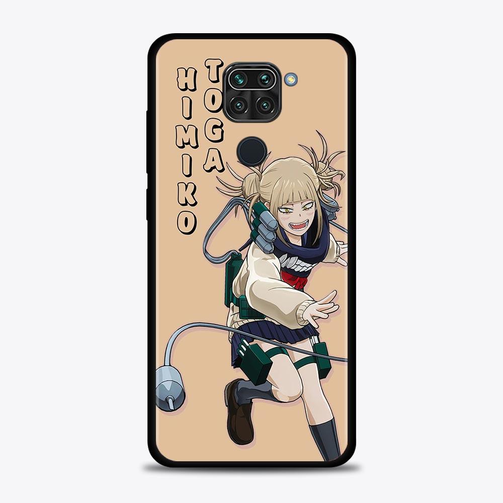 Case For Xiaomi Redmi Note 11 10 9 8 7 Pro Max 9T 8T 9S Cover for Redmi 10 9 8 9C 9A 8A 7A My Hero Academia Girl TOGA Himiko