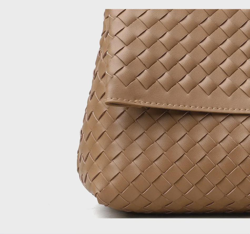 Handgewebte Luxus-Damen-Schultertasche: Elegant, Vielseitig und Modisch für Herbst und Winter