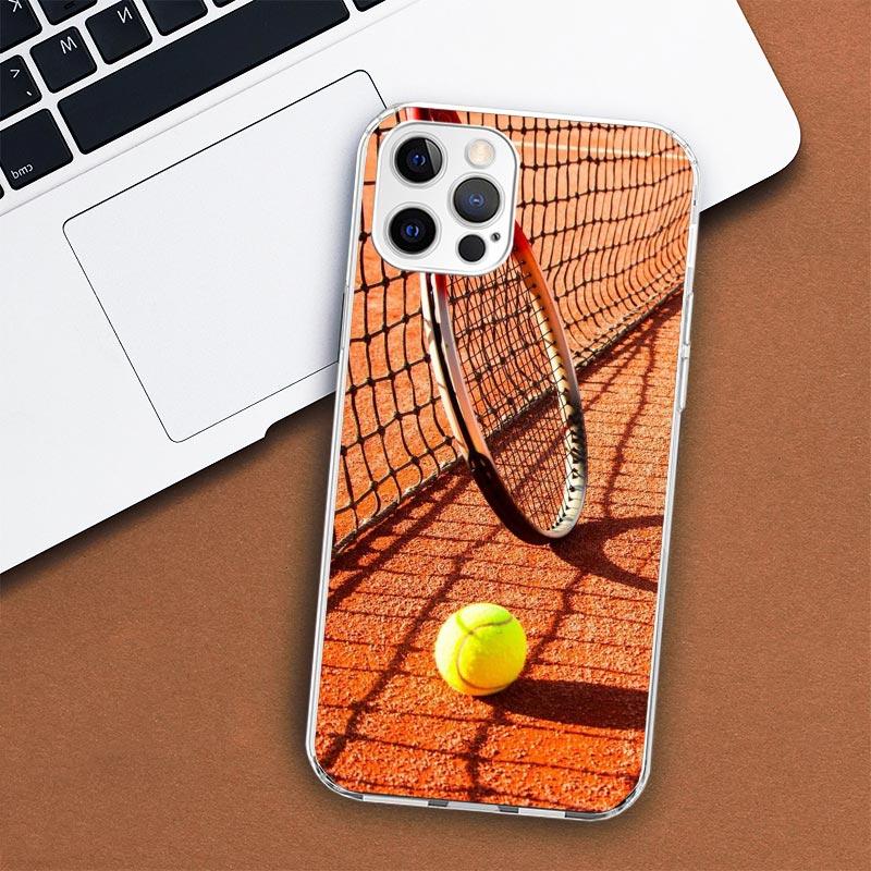 Tennis Sport Phone Case For iPhone 11 12 13 Mini 14 15 Plus 17 Air 16 Pro Max 16E 7 8 SE 2020 Customized Print Cover For Apple i