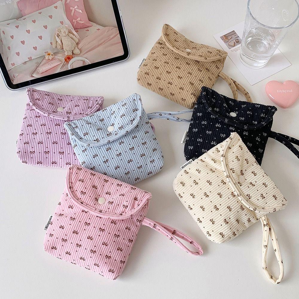 Large Capacity Sanitary Napkin Storage Bag Portable Mini Cosmetic Bag Outdoor