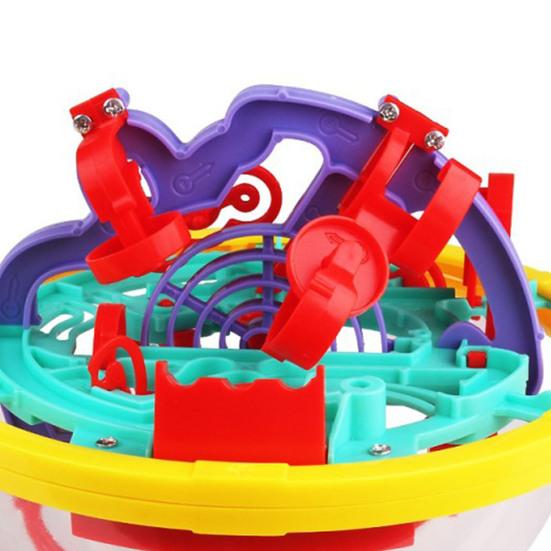 Space Maze Ball Develop Observation Ability 3D Plastic Space Ball Bearing Maze Game for Kids