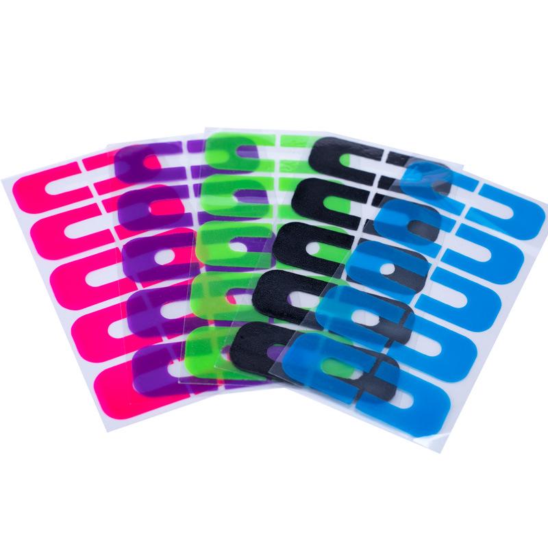 Pink U-Shaped Anti-Spill Nail Polish Sticker