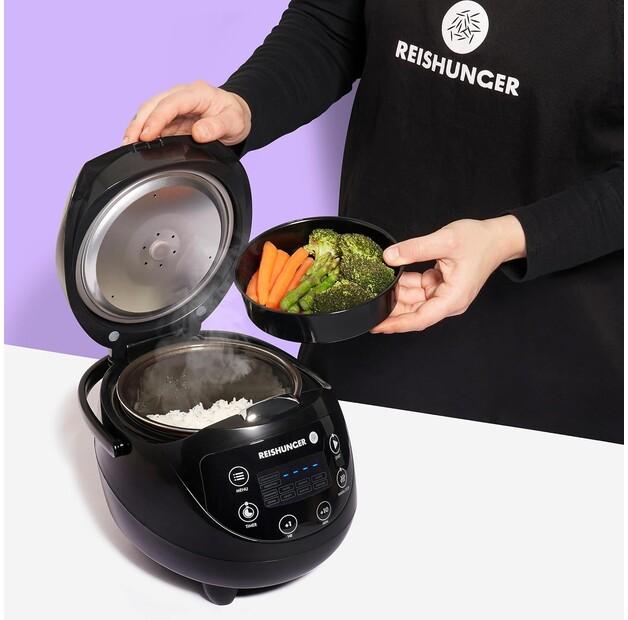 Rice Cooker Reishunger Digitaler Mini, Black (542-MDRK-B)