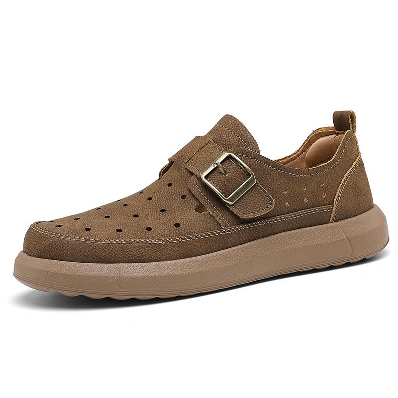 2025 Men's Lightweight Breathable Odor-Resistant Casual Shoes with Soft Sole & Wear-Resistant Flat Bottom