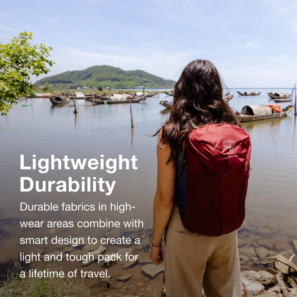 Osprey Farpoint Fairview Uni Travel Daypack In Night Jungle Blue