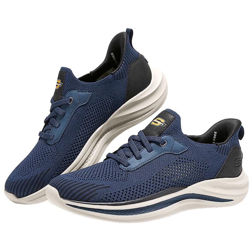Skechers Men's Cushioned Lace-Up Casual Sports Shoes 211086