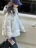 2025 Girls' Winter Fashion Padded Cotton Jacket - Thickened, Stylish Coat for Big Kids