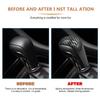 Carbon Fiber Car Gear Shift Knob Gear Head Cover Case Trim For Mazda 3 BP Axela CX-30 CX30 CX-50 2019 2020 2021 2022 Accessories