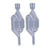2/4Pcs Homebrew Bubble Airlock Carboys Stopper & Fermenter Seal Valve With Food Grade Grommets S-Shape Airlocks