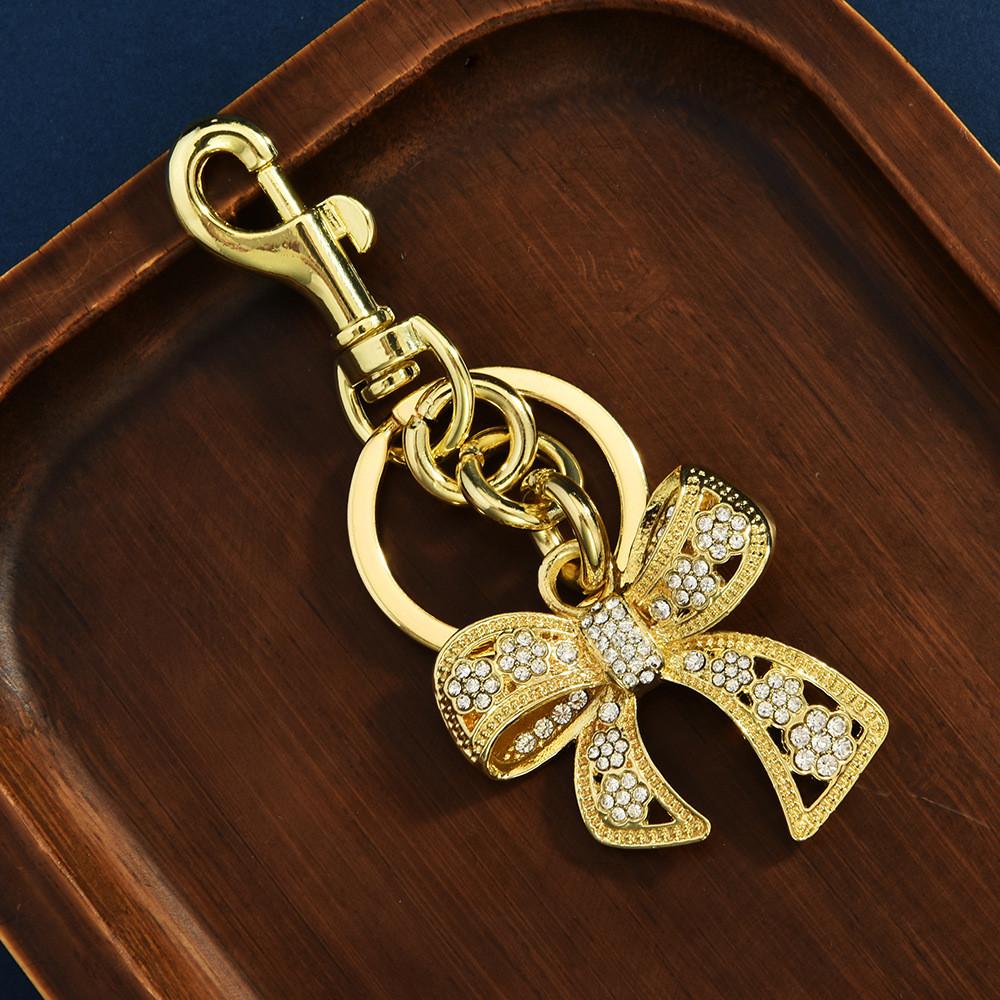 Style Silver Butterfly Pendant Bag Charm With Colorful Zircon And Charm Keychain For Summer Accessories