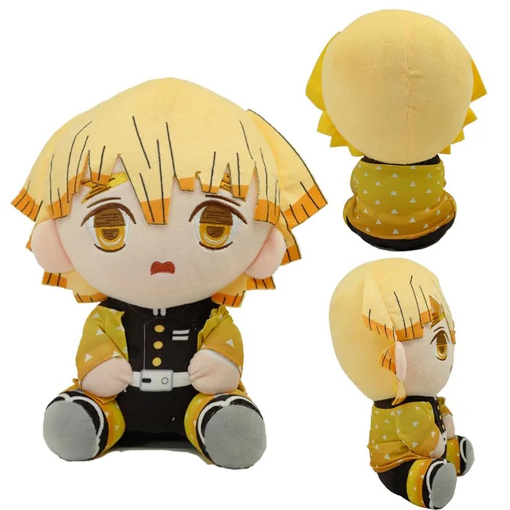 20cm Demon Slayer Plush Doll Tanjirou Nezuko Zenitsu Anime Movie Stuffed Toy Kimetsu No Yaiba Game Plushie Figure Kids Gift