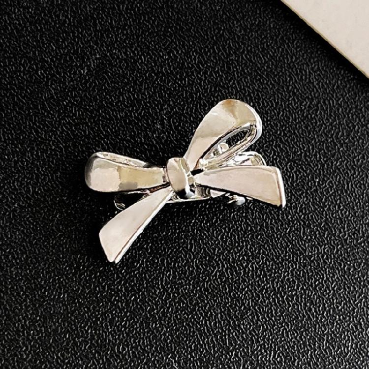 4Pcs Fashion Bows  Hairpins For Side Fringe Plastic Hair Clip Secure Grip Suitable Workout Outdoor Activities Prom Event