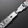 Stainless Steel Watch Band Universal 18mm 20mm 22mm Strap Metal Folding Buckle Bracelet Men's Women's Watch Belt Accessories